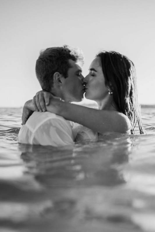 Séance couple plage