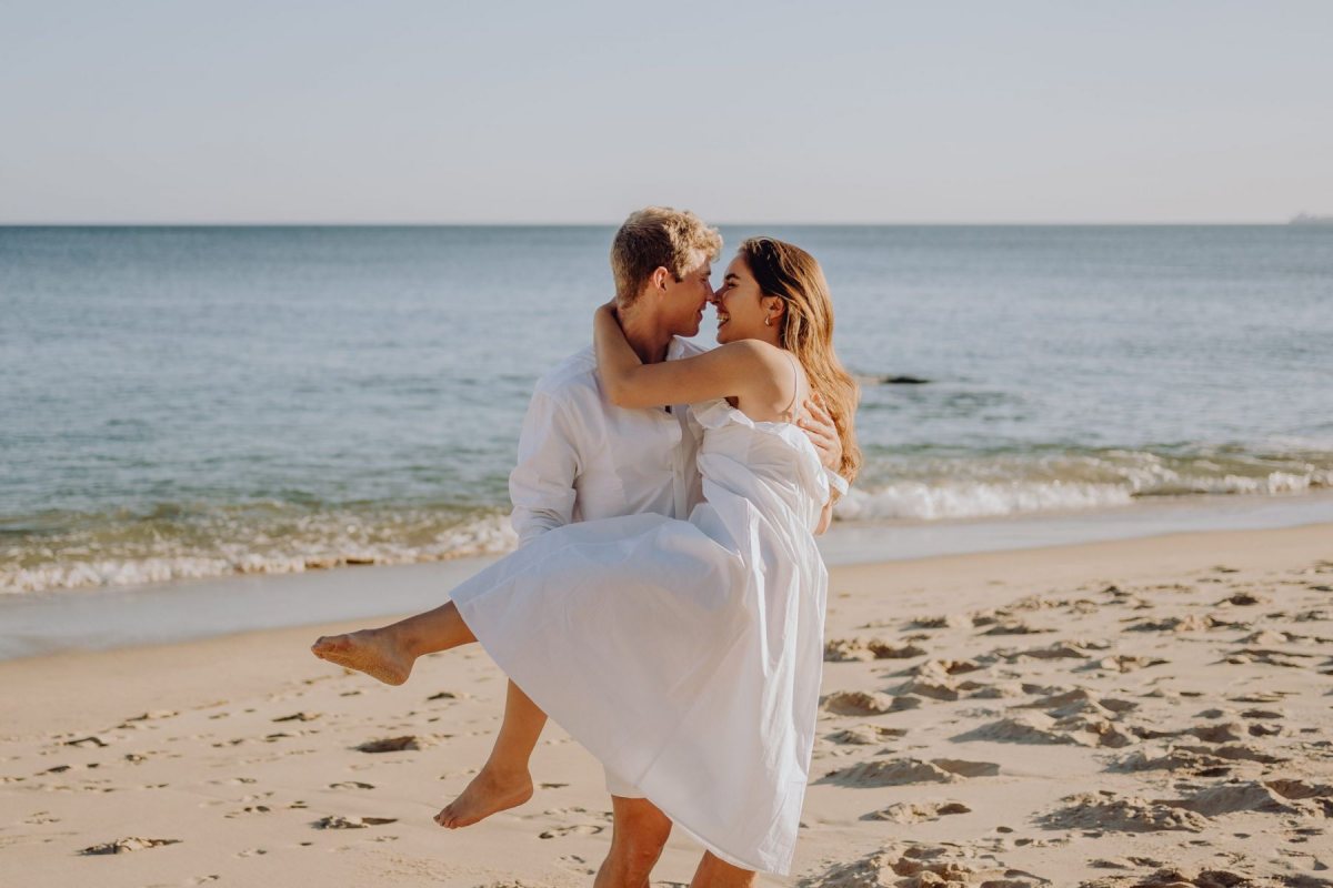 Séance couple plage