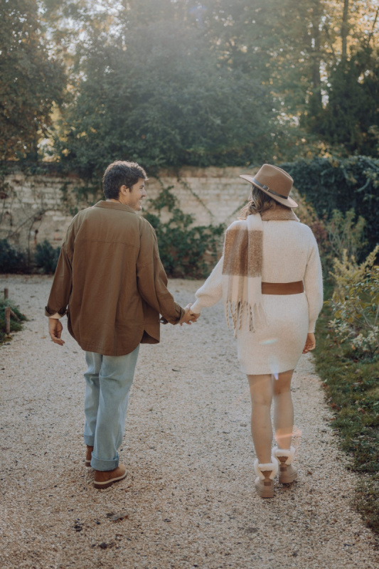 Séance couple automnale