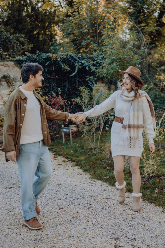 Séance couple automnale