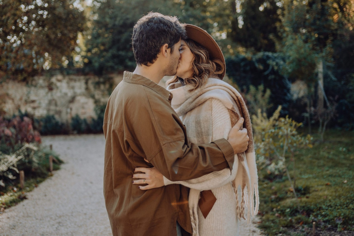 Séance couple automnale