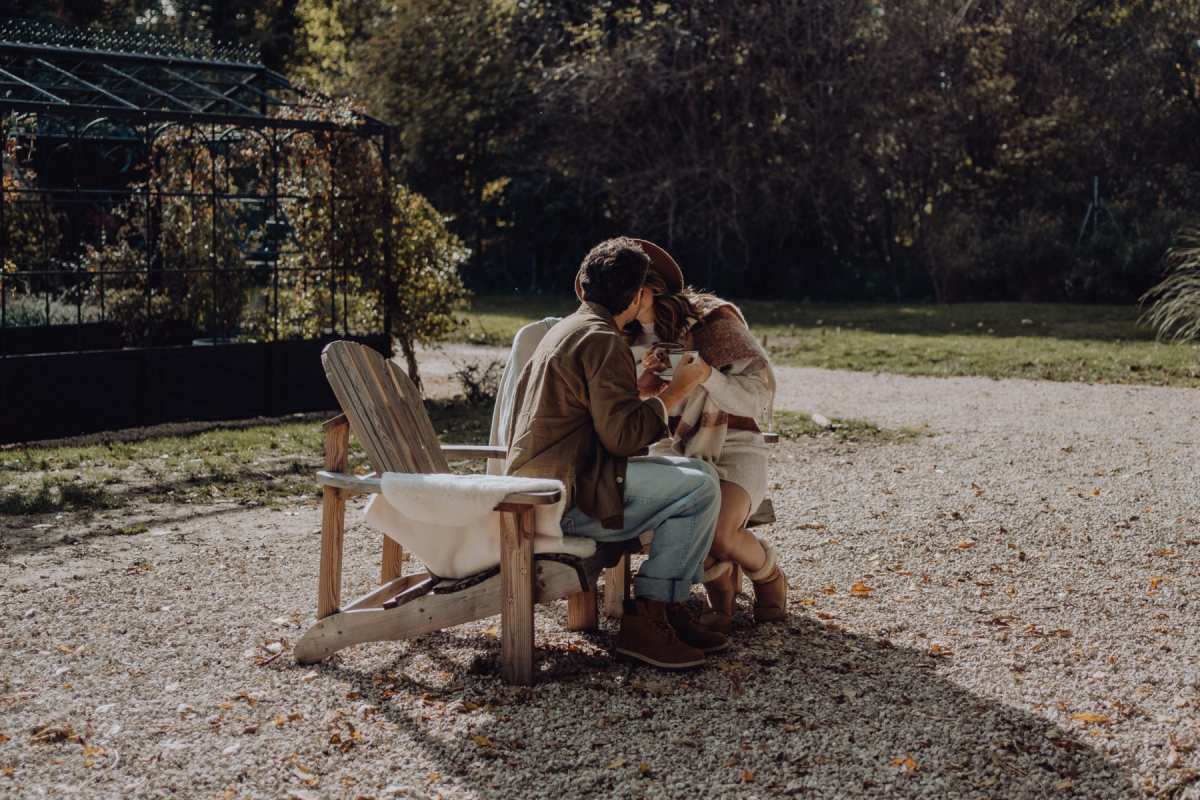 Séance couple automnale
