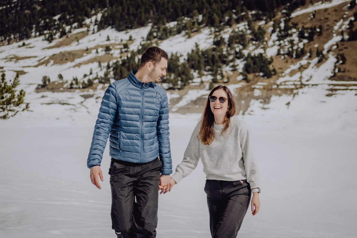 séance couple dans les Pyrénées