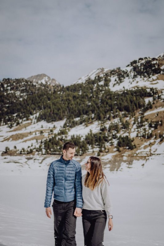 séance couple dans les Pyrénées