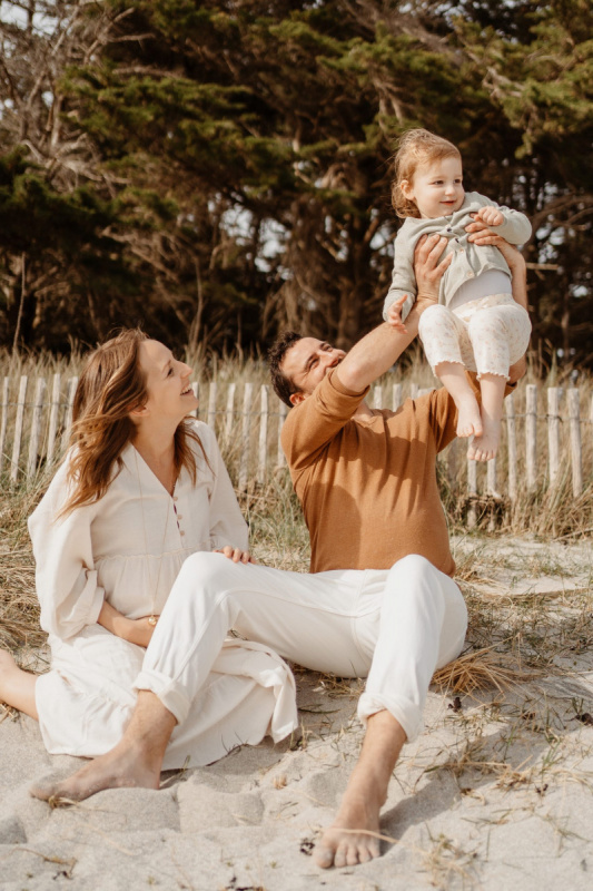 Séance grossesse en famille