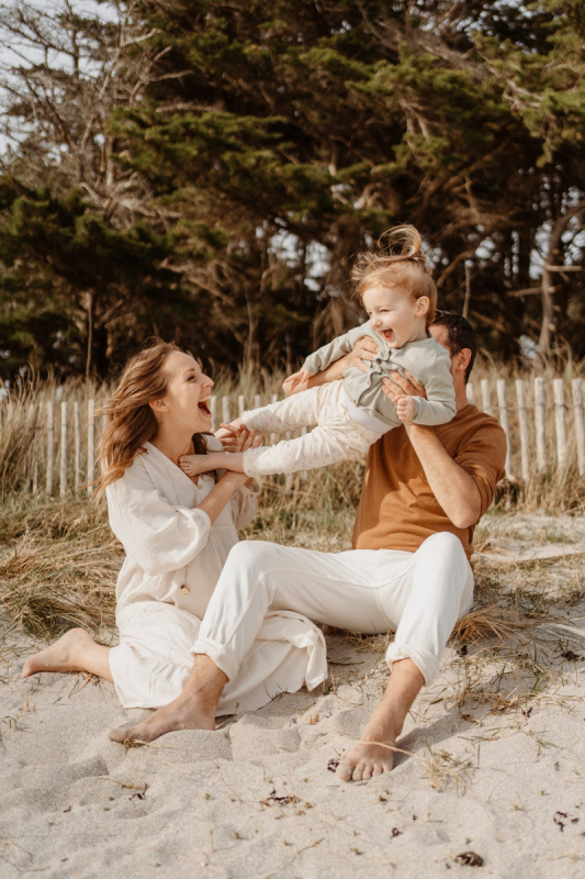 Séance grossesse en famille